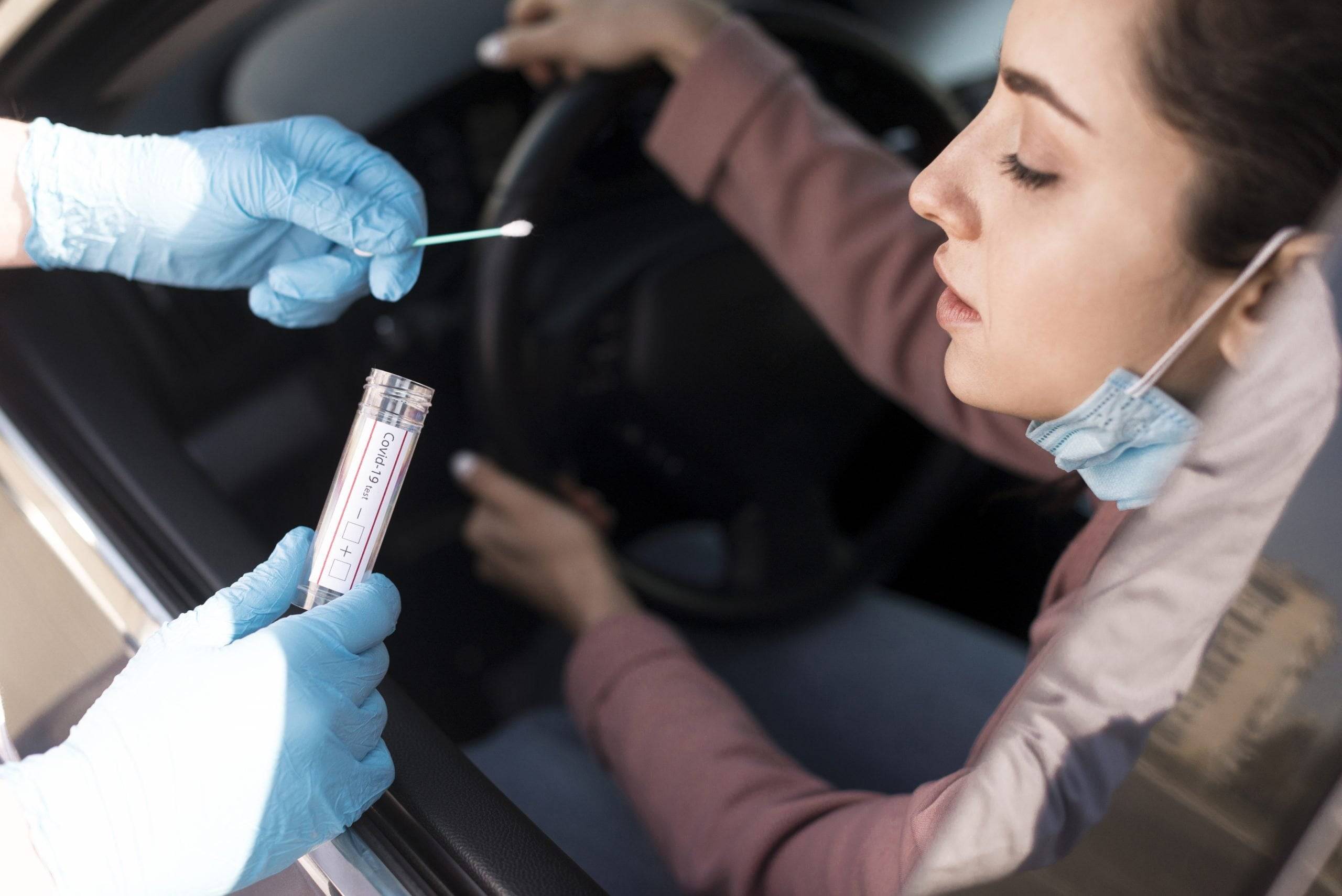 Drive Through PCR Swab Test (Suitable for travel) The